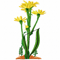 Flowers And Tree Embroidery Design 9 Flowers And Tree Embroidery Design 9